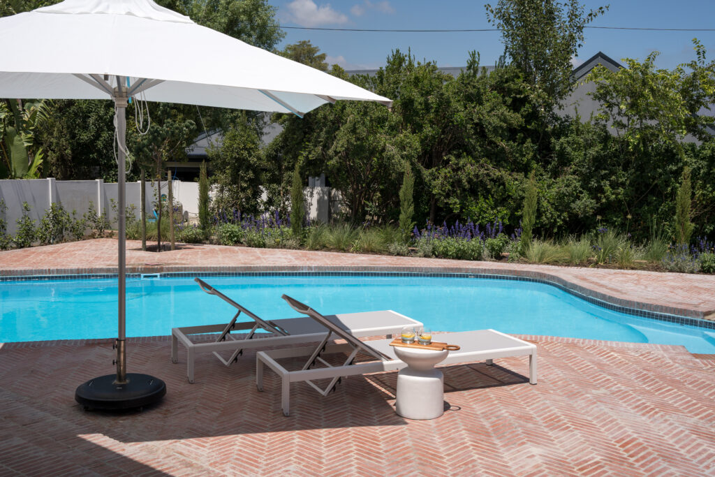 the best luxury holiday house for groups in Franschhoek-South Africa.